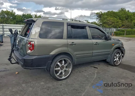 2007 Honda Pilot Ex из США, поврежденный, VIN 5FNYF28407B011922